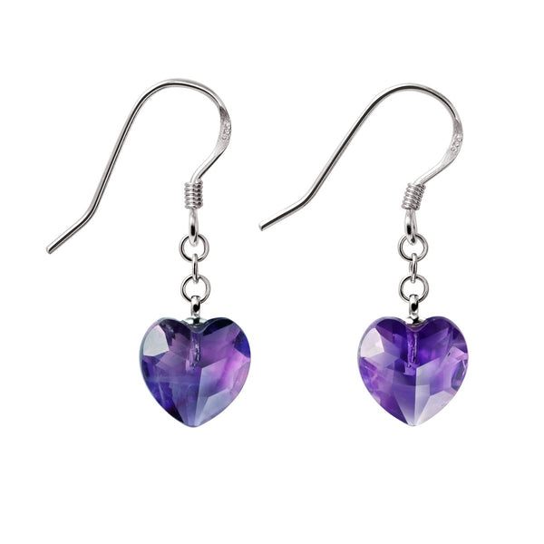 Sterling 2024 amethyst Harley Davidson earrings